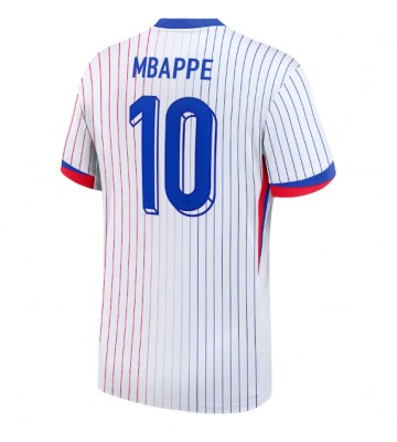 Lacne Muži Futbalové dres Francúzsko Kylian Mbappe #10 ME 2024 Krátky Rukáv - Preč